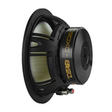 DXQ 6.5' 2-Way Component Speaker Set with Yellow Straw + Composite Foam Cone | 150W RMS 4-Ohm - detail view | Silarius