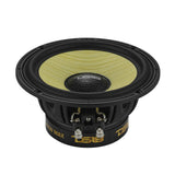 DXQ 6.5' 2-Way Component Speaker Set with Yellow Straw + Composite Foam Cone | 150W RMS 4-Ohm - detail view | Silarius