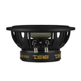 DXQ 6.5' 2-Way Component Speaker Set with Yellow Straw + Composite Foam Cone | 150W RMS 4-Ohm - detail view | Silarius