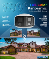 Silarius Pro Series SIL-PB8MP28AU 8MP Smart Dual Illumination Panoramic Auto Stitching ONVIF Bull... - detail view | Silarius