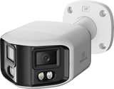 Silarius SIL-PB8MP28AU 8MP Panoramic Auto Stitching Bullet IP Security Camera Dual Illumination ONVIF 2-Way Audio NDAA Compliant