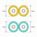 Cleerline CTG-S4C-02LULU-15m SSF™ OM4 LC/UPC-LC/UPC Patch Cord 1.6mm 15m