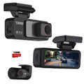 4K Dual Dash Camera with Wi-Fi, GPS, Parking Monitor, and 3.2” IPS Display (Front & Rear Cameras)
