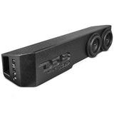 2018-2026 Jeep Gladiator Dual 8' Ported Subwoofer Enclosure - side view | Silarius