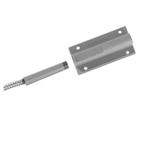 Edwards Signaling 2105A-G 2100 Series Magnapull Heavy-Duty Magnetic Pull-Apart Cord, normally open, 3' stainless steel armored cable lead, gray, surface mounted