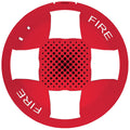 Edwards Signaling EGCAVRF-CVR Genesis EGC Ceiling Cover, Red, FIRE Marking, Audio