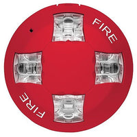 Kidde EGCVRF Genesis Ceiling Strobe, 15-115 cd, FIRE Marking, Red