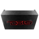 10' Loaded Shallow Down Fire Subwoofer Enclosure 300 Watts Rms - detail view | Silarius