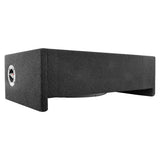 10' Loaded Shallow Down Fire Subwoofer Enclosure 300 Watts Rms - rear view | Silarius