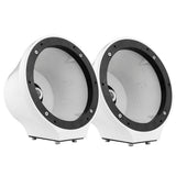 6.5' Universal Flat Mount Kick Panel Speaker Pod - Jet Skis, Jeeps, Motorcycles - RGB LED Lights - detail view | Silarius