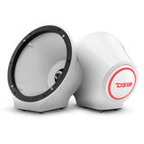 6.5” Universal Flat Mount Kick Panel Speaker Pod – Jet Skis, Jeeps, Motorcycles – RGB LED Lights