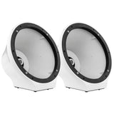 8” Universal Flat Mount Kick Panel Speaker Pod - Jet Skis, Jeeps, Motorcycles - RGB LED Lights - detail view | Silarius