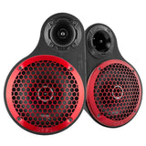 High Density Abs 2-Way Universal Pod 1 X 8' Loudspeaker and 1 X 3.78' Tweeter - rear view | Silarius