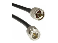AccelTex ATS-00371 195 Series N-Style Jack to N-Style Plug 3 ft Cable Assembly