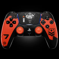 MODDEDZONE BLACKOUT PS5 CUSTOM MODDED CONTROLLER - front view | Silarius