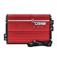 FRP Compact Full-Range Class D 1-Channel Amplifier 2,500 Watts Rms @ 1-Ohm - front view | Silarius