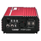 FRP Compact Full-Range Class D 1-Channel Amplifier 2,500 Watts Rms @ 1-Ohm - detail view | Silarius