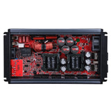 FRP Compact Full-Range Class D 1-Channel Amplifier 3,500 Watts Rms @ 1-Ohm - side view | Silarius