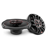 Full-Range 6.5 and 6x9 Coaxial Speaker Kit - With OEM Speaker Adapters, Amplifier and Wiring Kit - rear view | Silarius