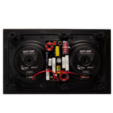 TruAudio GHT-55P Ghost HT Series - 5" Injected Poly Woofer, Soft Silk Dome Tweeter. Included 2 pieces of Grills, White