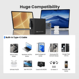 Gitryin Retractable 65W Fast Charger for 3C Devices - detail view | Silarius