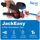 ICC IC107L6CYL CAT6 RJ45 Keystone Jack for EZ Style, 25-Pack, Yellow