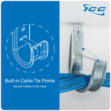 ICC ICCMSJH944 2" Ceiling-Mount J-Hook, 25-Pack