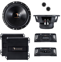 Diamond Audio H65S 6.5" HEX Series 2-Way Component Speaker Set, 150W RMS