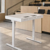 Heckler H920C-WT Lectern 4U with Sit/stand Components - White
