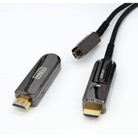 Hall CHD-JAV4K-DE30 Javelin 4K Plenum Optical HDMI Cable with Detachable Ends, 30m