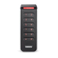 HID 20KNKS-02-00MFDX Signo 20K Contactless Smartcard Keypad Reader, Pigtail, Smart Profile, Black / Silver