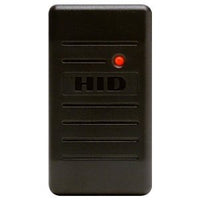HID 6005BKB02 ProxPoint Plus Proximity Reader with Wiegand Output, Pigtail, Beep On, LED Normally Off, Reader Flashes Green on Tag Read, Classic Black