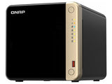 QNAP TS-464-8G-US TS-464 4-BAY HIGH-PERFORMANCE Desktop NAS. Intel 4C/4T Processor, Burst Up to 2.9GHz with 8GB DDR4 RAM (ON-BOARD, Non Expandable), 2 X 2.5GbE