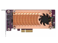 QNAP QM2-2P-344A Dual M.2 PCIE SSD Expansion Card; Supports Up to Two M.2 2280/22110 Formfactor M.2 PCIE (GEN3 X4) Ssds; PCIE GEN3 X4 Host Interface; LOW-PROFILE