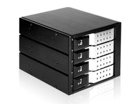 iStarUSA BPN-DE340SS-SIL 3x5.25 to 4x3.5 SAS CAGE SIL