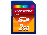 Transcend TS2GSDC 2GB SD Card