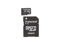 Transcend TS2GUSD 2GB microSD w/ adapter