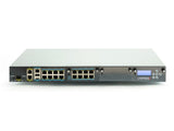 Lantronix 83X-16S-104-YAA Console Server, 16 total serial ports, 1 USB-C, 1 USB 2.0, 2 GbE RJ45 Ethernet, 1 GbE SFP, 1 LCD card, FIPS 140-2 Level 2, Dual AC power, TAA