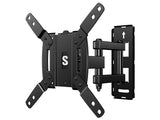 Sanus QSF210-B2 Small Full Motion TV Mount, dual-arm articulating, 13-39in