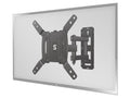 Sanus QSF210-B2 Small Full Motion TV Mount, dual-arm articulating, 13-39in