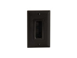 Sanus SA-IWCM1-B1 Cable Access Wall Plate, black