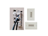 Sanus SA-IWCM2-W1 In Wall Cabling Kit, white