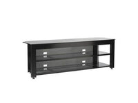 Sanus SFV265-B1 Steel Series 65in Three Shelf Widescreen Lowboy