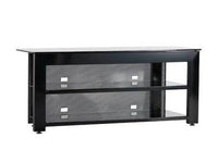 Sanus SFV49B Steel Series 43in Three Shelf TV/AV Stand