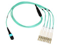 Axiom AXG101040 MPO-4 LC OM4 Breakout Cable 40M
