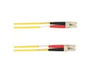 Black Box FOCMRM4-LCLC-YL-50 OM4 MM FO Patch Cable Duplx, PVC, Yellow, LCLC / OM4 MM FO P, 50 Feet