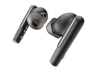 Poly 7Y8H2AA Voyager Free 60+ UC Carbon Black Earbuds +BT700 USB-C Adapter +touchscreen Charge Case Limited 2-YEAR Warra