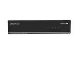SmartAVI SM-DPN-4D-S Dual Head 4-Port DisplayPort KVM Switch with Audio and USB 2.0 Support. Includes SM-DPN-4D, PS12VD2
