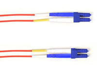 Black Box FOCMRSM-LCLC-RD-10 SM FO Patch Cable Duplx, PVC, RED, LCLC 10 FT (3M)