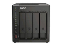 QNAP QVP-41C-US 4 Bay NVR, 8CH (max Channels 24), VMS BUILT-IN, IP Surveillance, HDMI Output for Local Display, 14 1GbE RJ45 POE Ports, 2 1GbE Combo SFP/RJ45